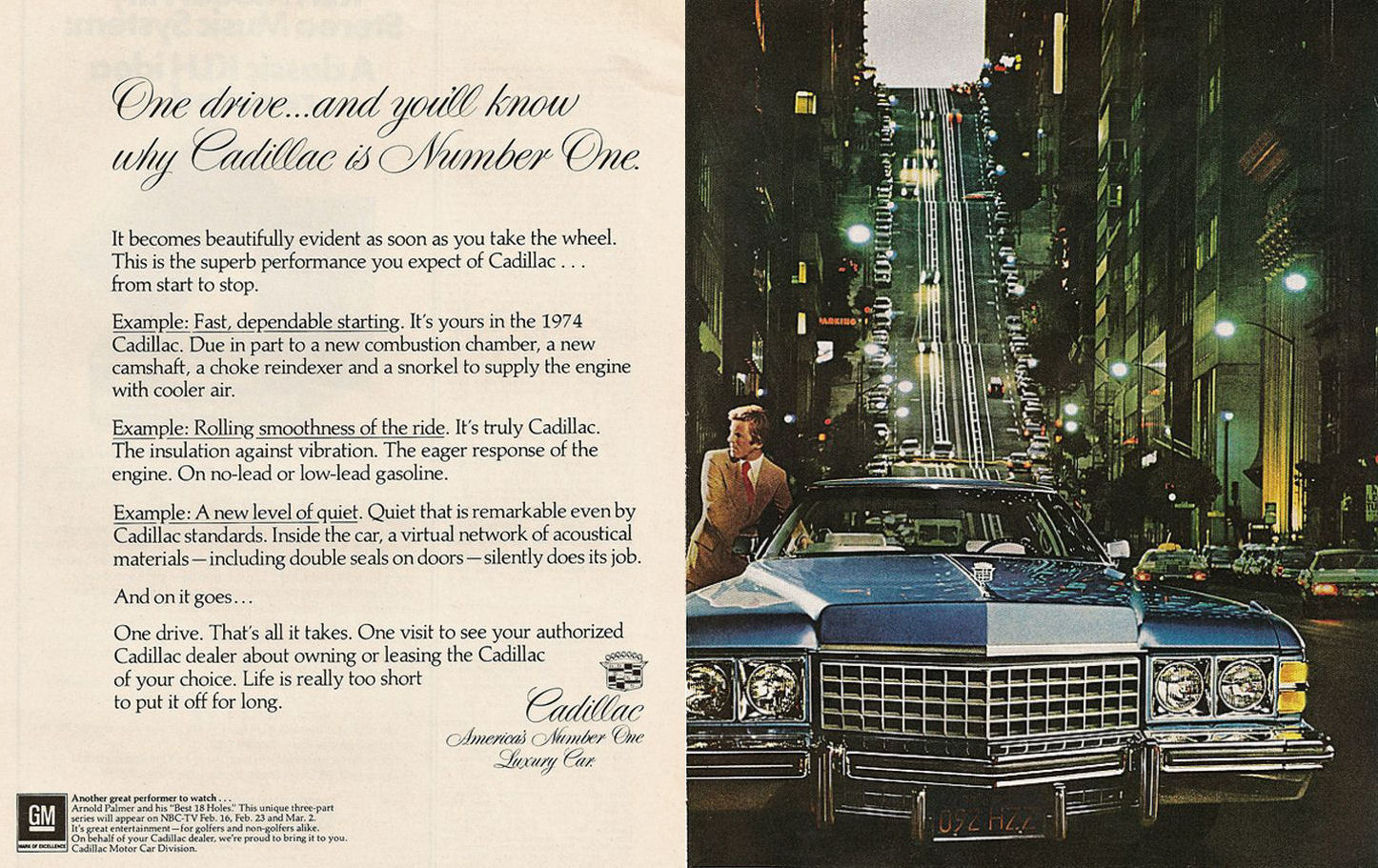 1974 Cadillac Auto Advertising